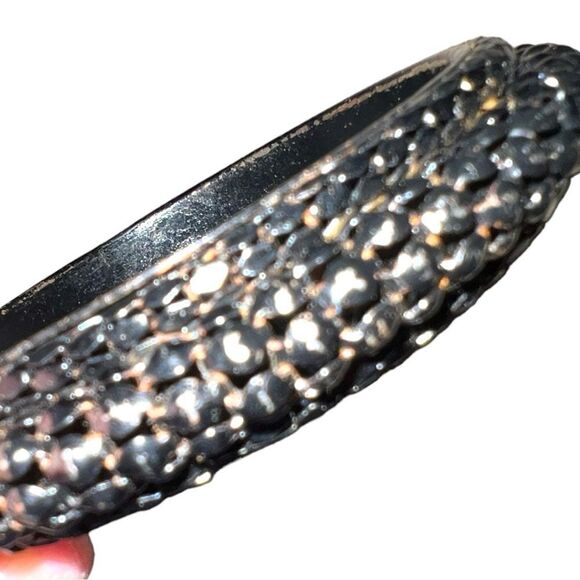 Bracelet duo. One silver one black ! Solid circle. - Picture 3 of 4